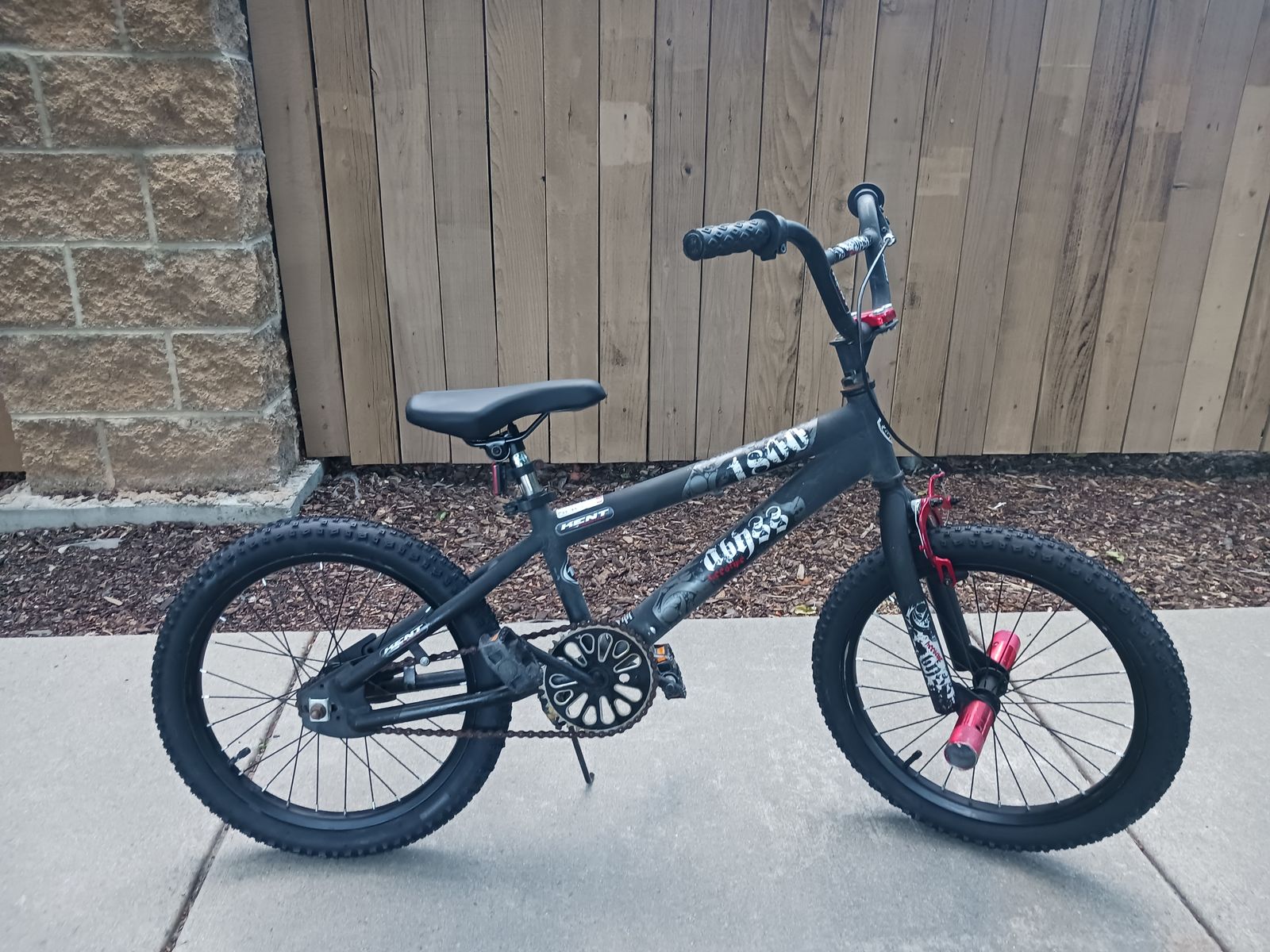 KENT 1800 ABYSS 18" BMX FREESTYLE BIKE, BICYCLE