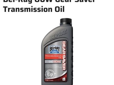 Bel-Ray 80W Gear Saver Transmission Oil 1 Liter $45 for 5 liters