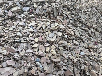 Bulk Decorative Landscape Rock & Slate Gravel Pile