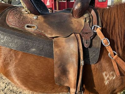 14.5" Martha Josey Barrel Saddle