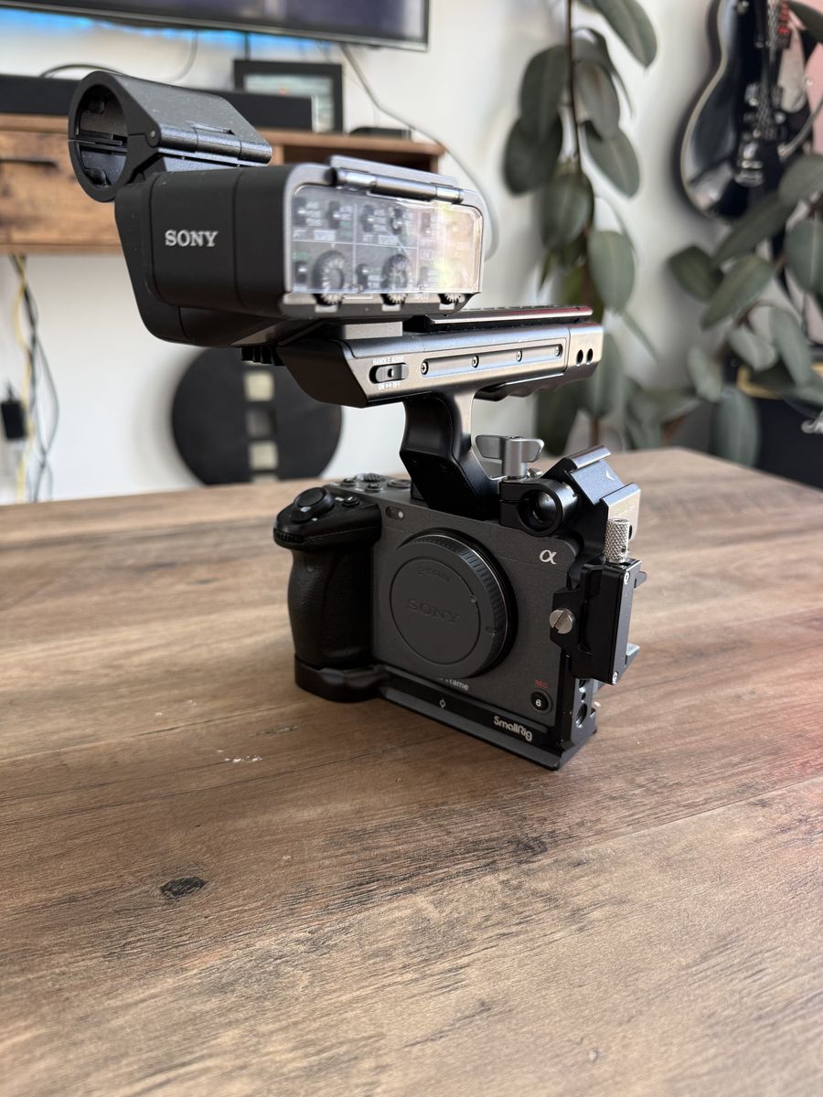 Sony FX3 w/ Smallrig Cage and XLR Handle Smallrig Accessories