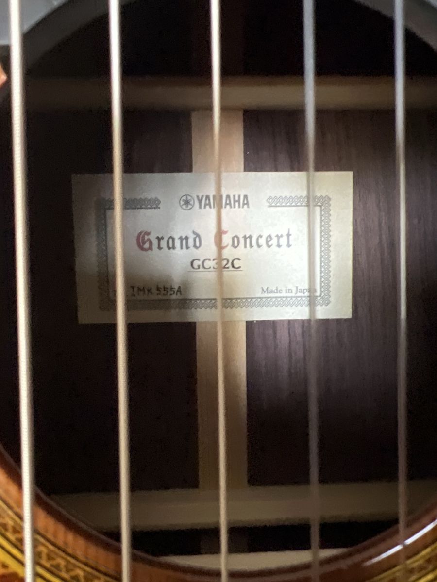 Yamaha Grand Concert GC32C Classical Acoustic Guitar - Made in Japan