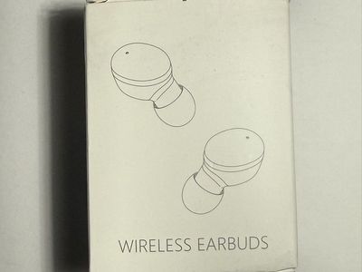 Kurdene S8 Wireless Earbuds - Black with Deep Bass for Sport