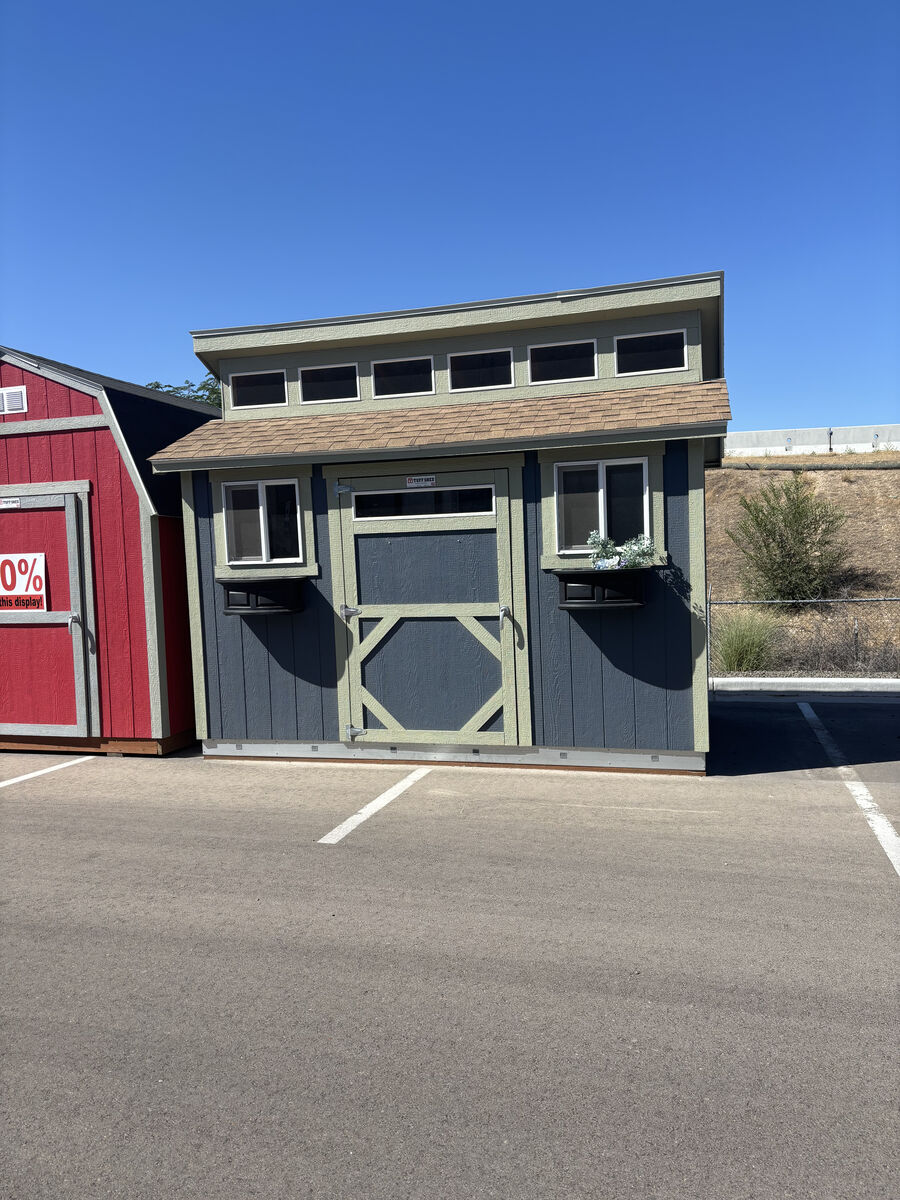 8x12 Clerestory TUFF SHED ? She Shed / Man Cave ?— Only One Left Price was $6,577 now  $5,300