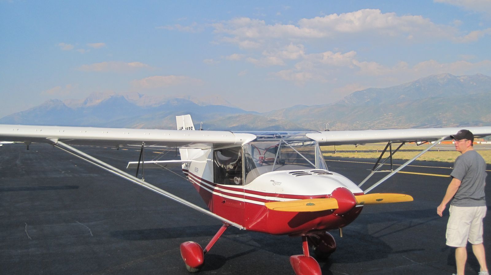 Sensenich Wooden Propeller, Spinner, and Mounting Plate