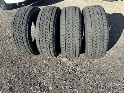 Set of 4 Nearly New Bridgestone Blizzac Winter Tires 225/55 R19