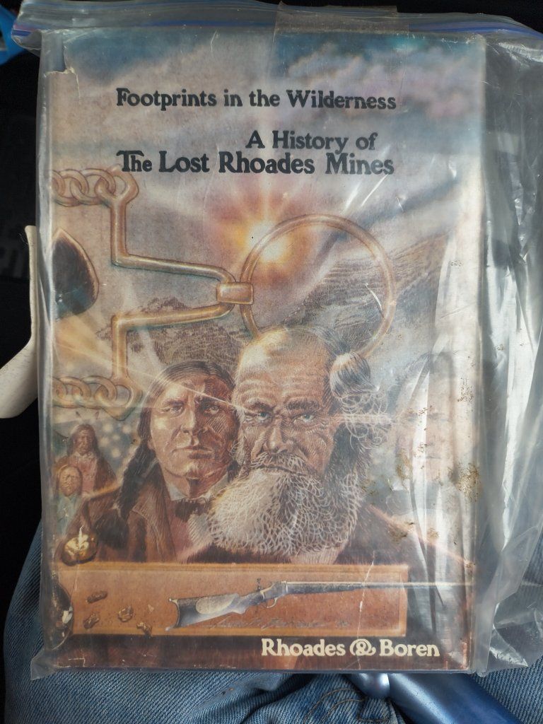 Footprints in the Wilderness: A History of The Lost Rhoades Mines" by Gale R. Rhoades and Kerry Ross Boren.