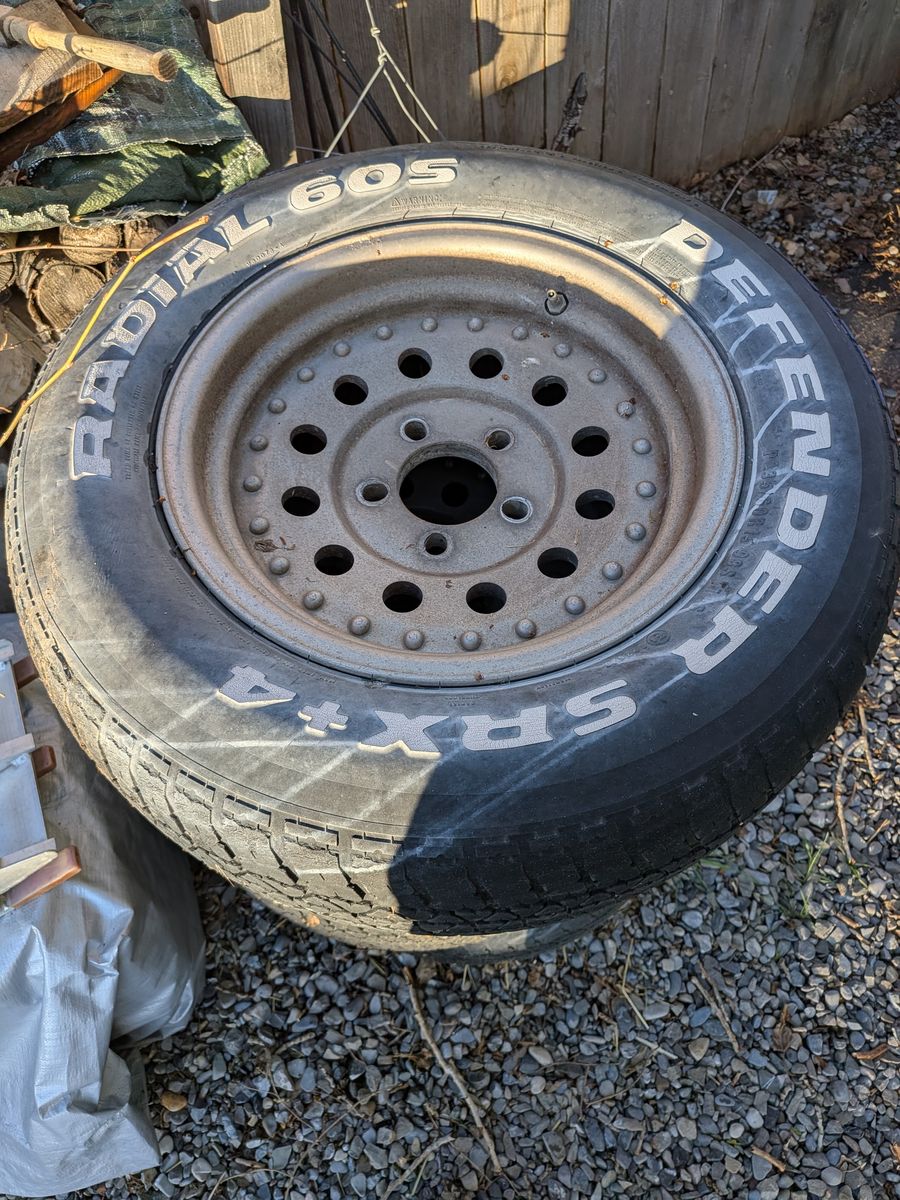 15" Centerline wheels and tires - Chevy bolt pattern