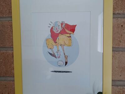 Avatar the Last Airbender Print by Heather Mahler