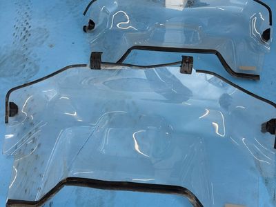 Rear windshield for Polaris side by side