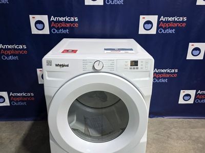 Whirlpool Front-Load Gas Dryer with Quick Dry Cycle (White), 27-Inch Wide, 7.4 Cu. Ft.