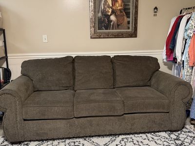 Attractive Nail Head Sofa