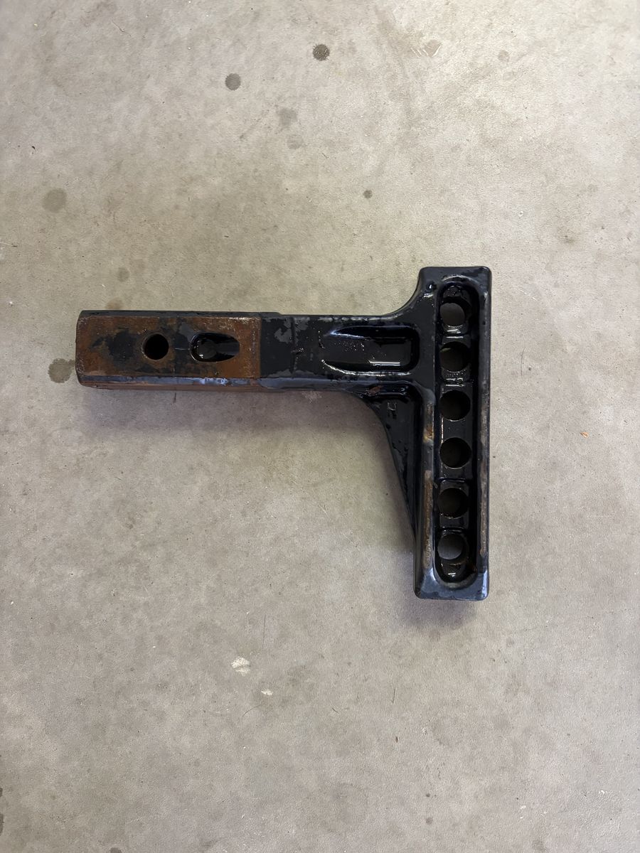 Heavy Duty Adjustable Drop Hitch Shank / Heavy Duty RV Trailer Hitch