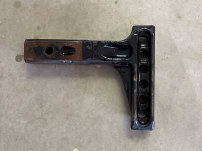 Heavy Duty Adjustable Drop Hitch Shank / Heavy Duty RV Trailer Hitch