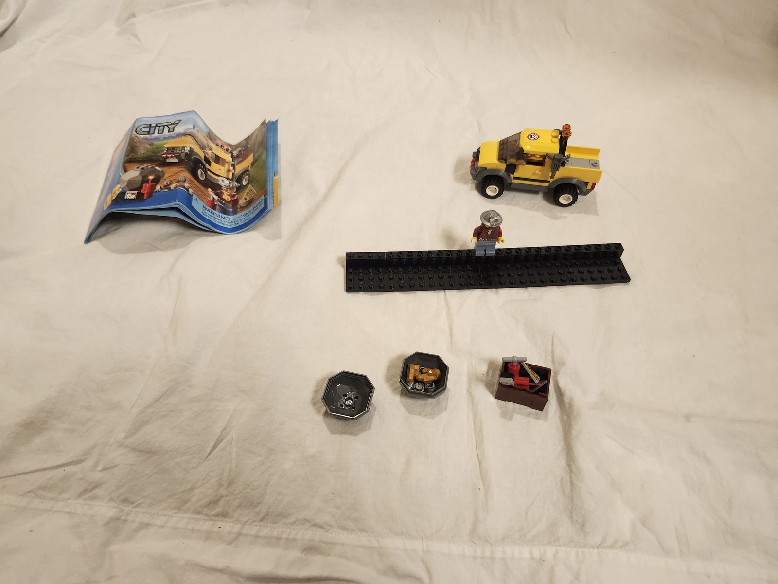 LEGO City 4200 Mining 4x4 – 100% Complete w/ Instructions