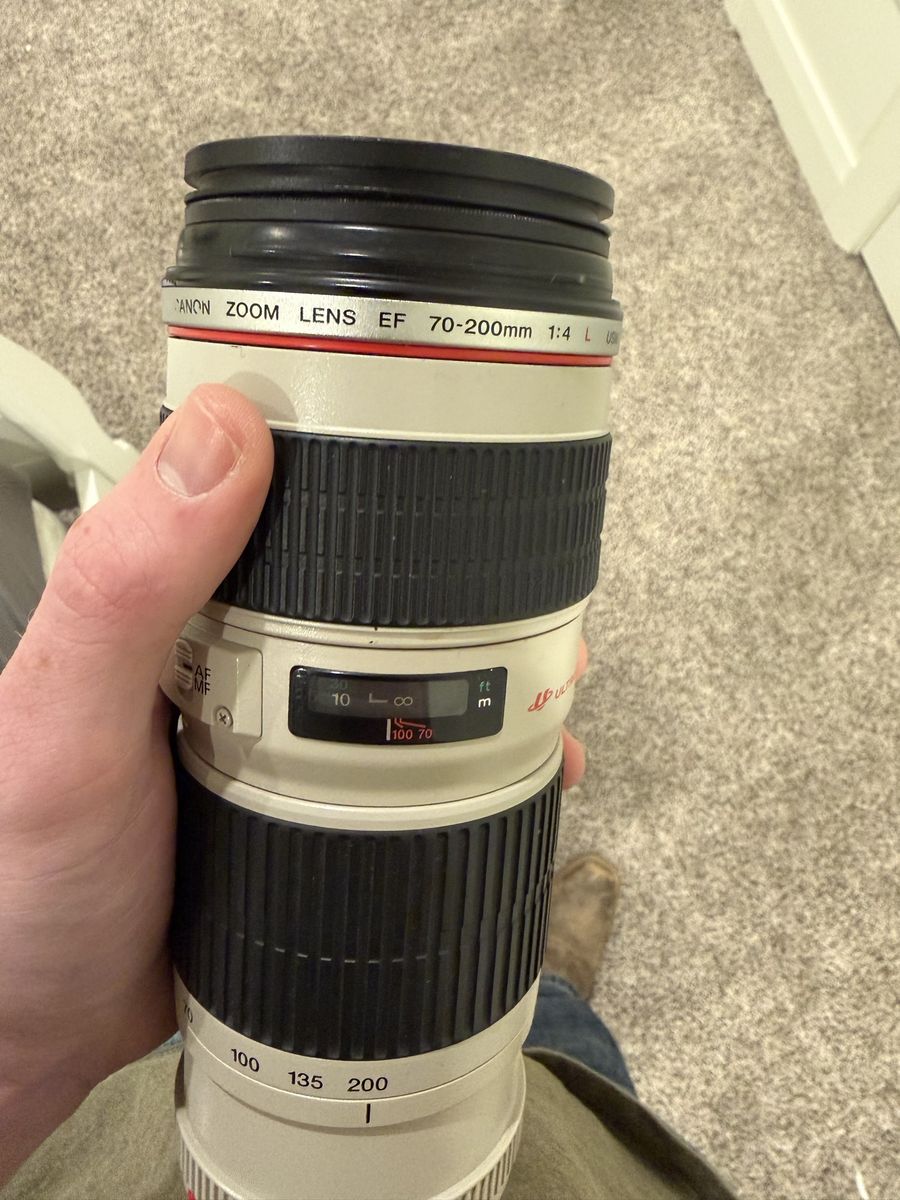 Canon EF 70-200 F4 lens
