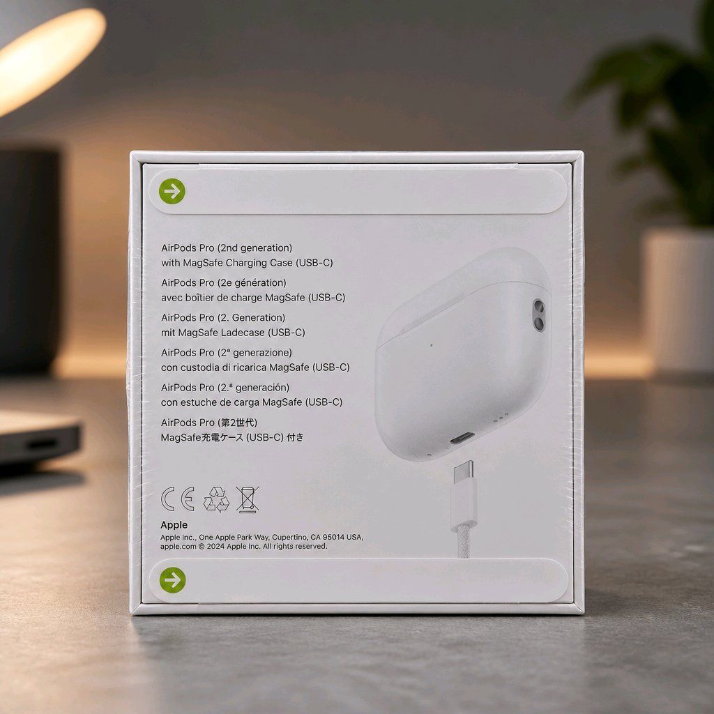 Apple AirPods Pro (2nd Generation) with MagSafe Charging Case (USB-C)