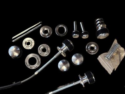 Ford Bronco Billet Dash Knob & Bezel Kit, 1968-73