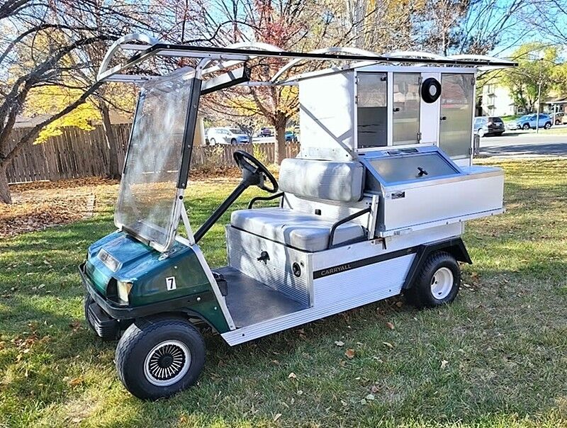 2006 Club Car Carryall Beverage Cart Gas Jade Green – $4,995 Sandy UT