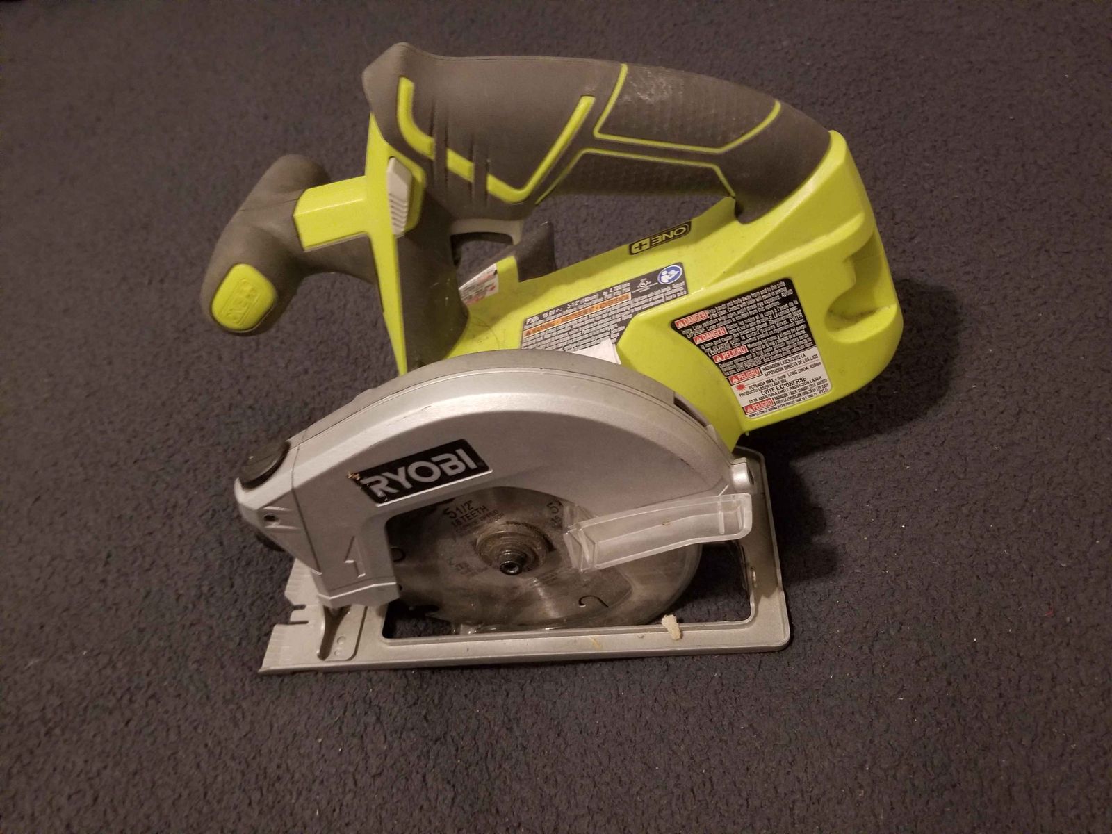 Ryobi P506 18V Cordless Circular Saw – Tested & Working