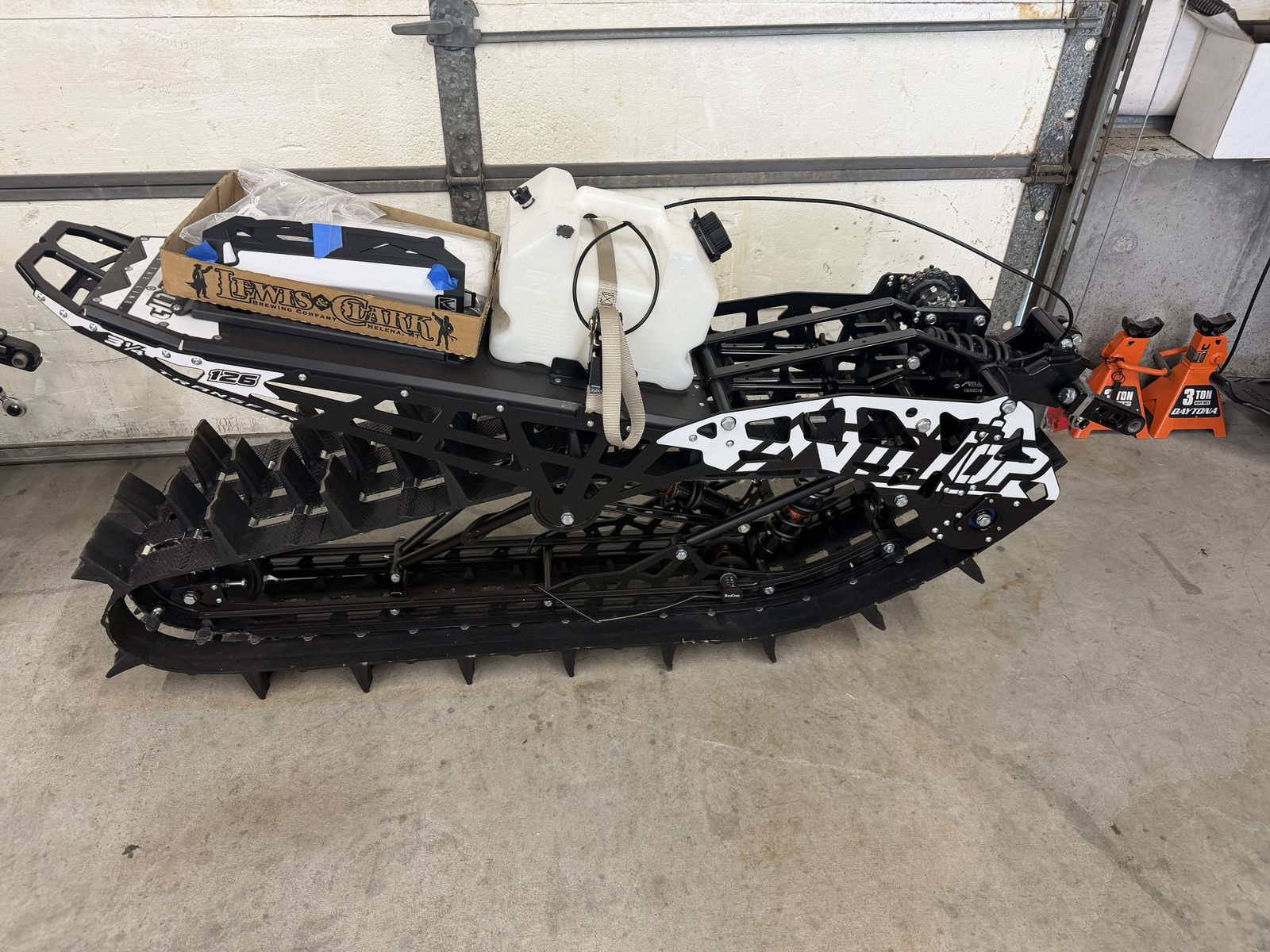 2026 MTN Top Transfer 126 x 3.25 Snowbike Kit – Like New – 8 Hours