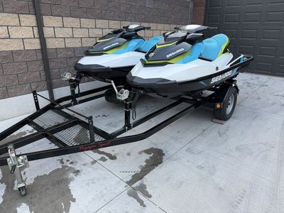 (2 Hour) 2 2016 SeaDoo GTI 130's W/ Trailer