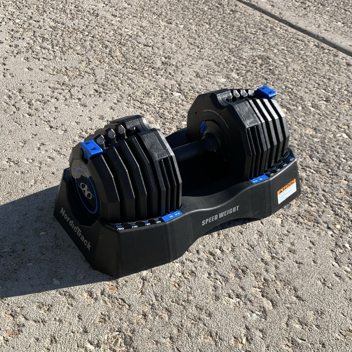 NordicTrack Adjustable Dumbbell 10–55 lb