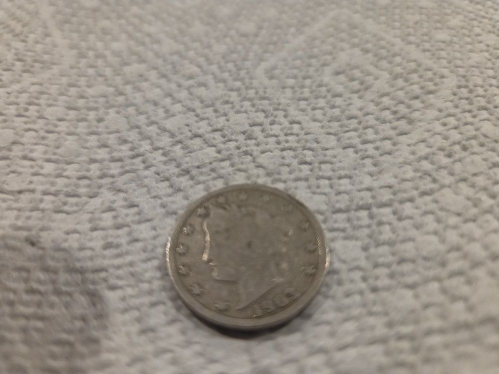 1903 Liberty Head V Nickel US Coin