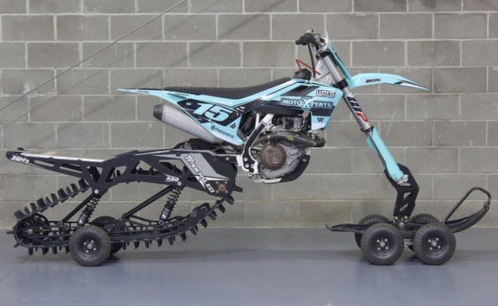 2017 Huskavarna FC-450 Timbersled w/ Aro 120 Track