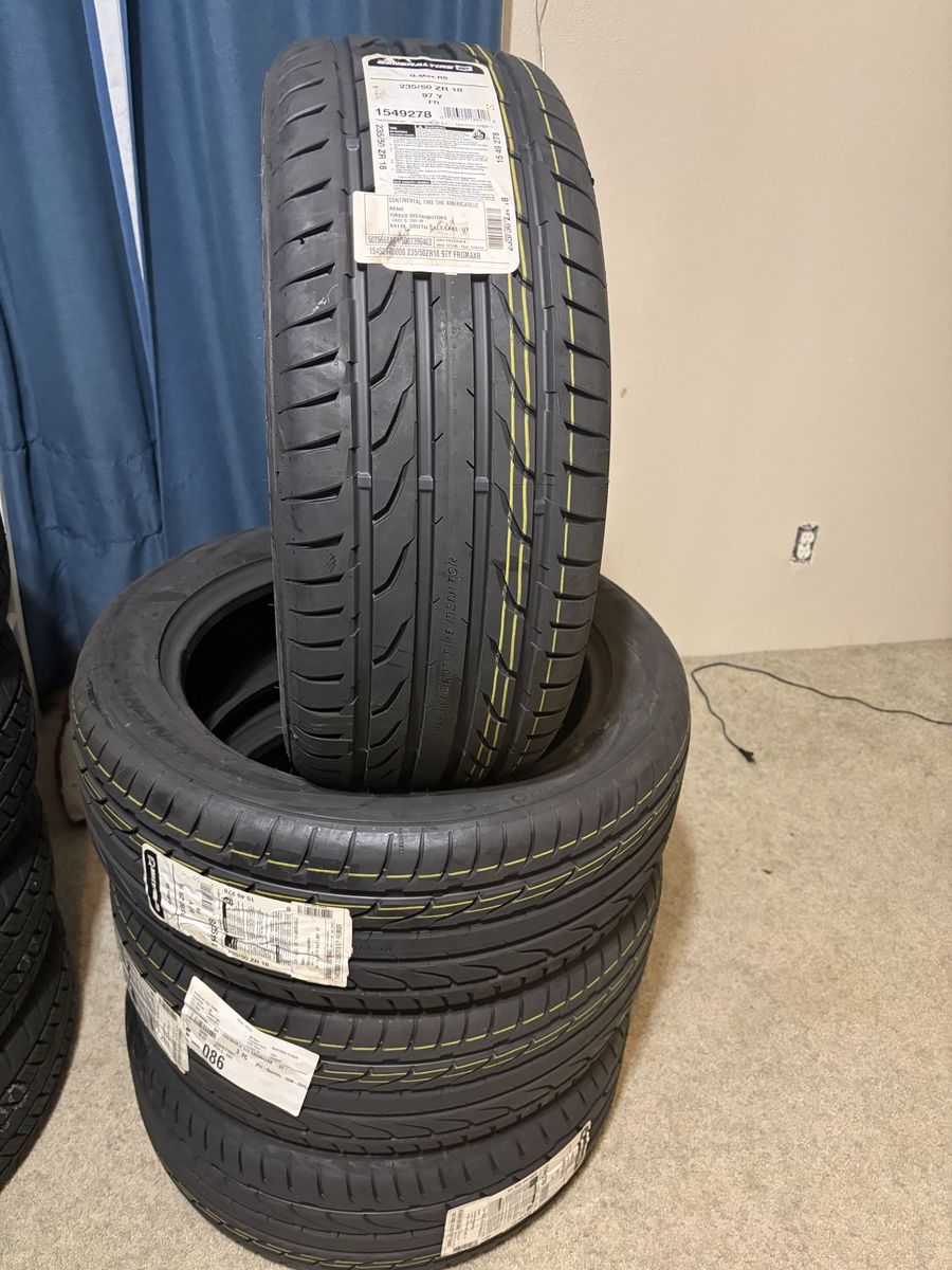 235/50R18 General tire G-Max Rs 