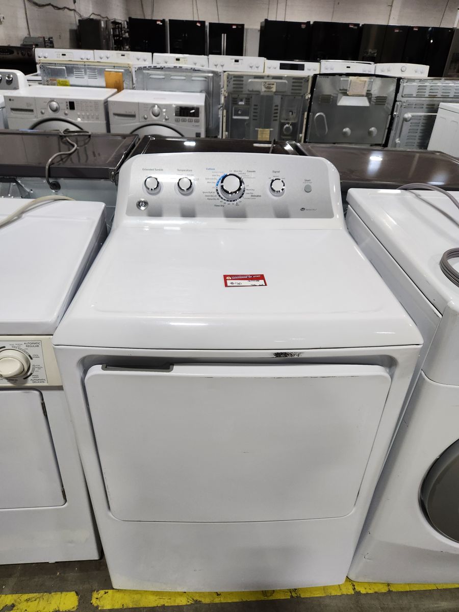GE Electric Dryer White, Good Condition - W-Warranty