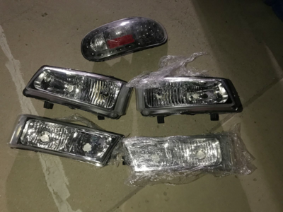 new headlights not sure what they fit but the price is right!