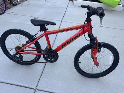 20 inch Nishiki Pueblo Kids Red Bike