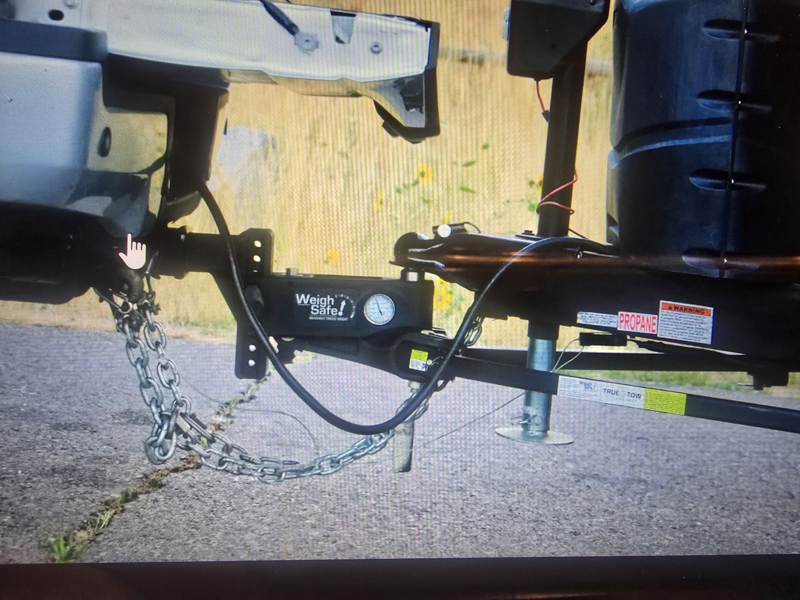 Weigh safe equilizer hitch