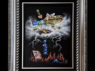 Michael Godard Signed "No Shortcuts" Limited Edition Framed Giclee on Canvas