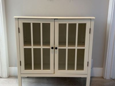 Target Windham 2-Door Accent Cabinet – White/Shell