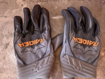 Icon Raiden Motorcycle Gloves Large