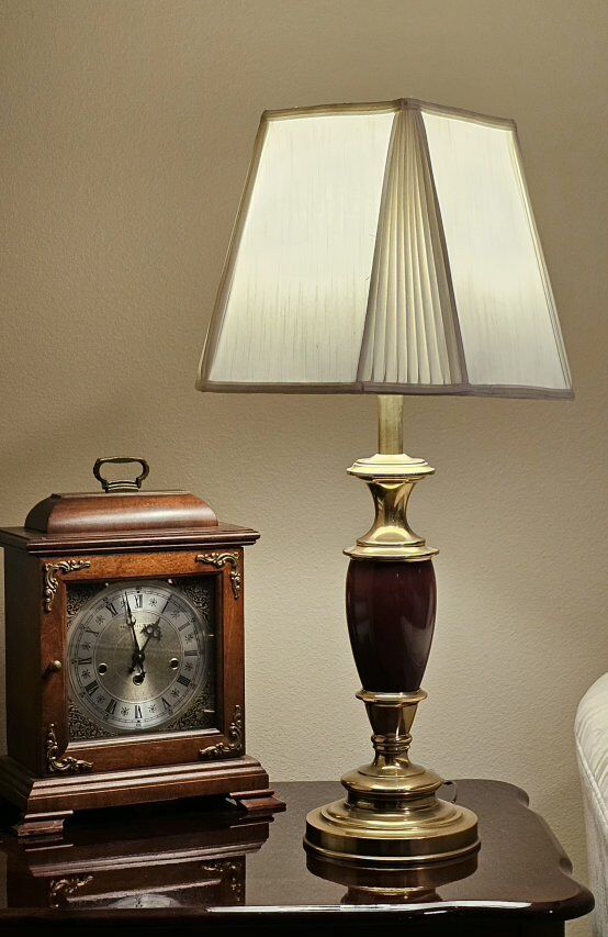 Pair of Vintage Stiffel Tablelamps 30"H