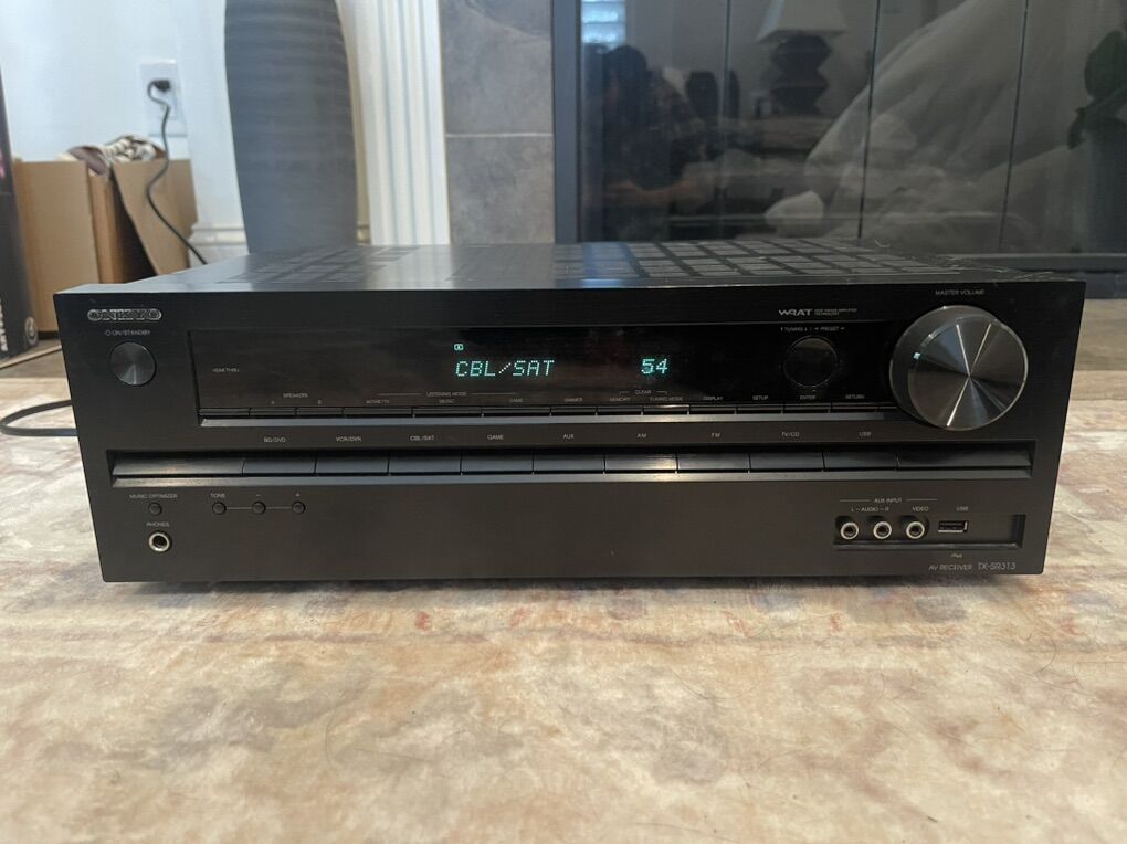 Onkyo TX-SR313 AV Receiver - 5.1 Surround Sound