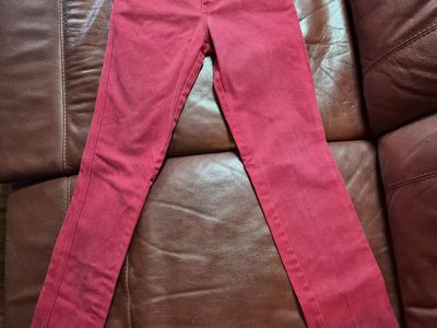 Lawman woman's red western jeans 7