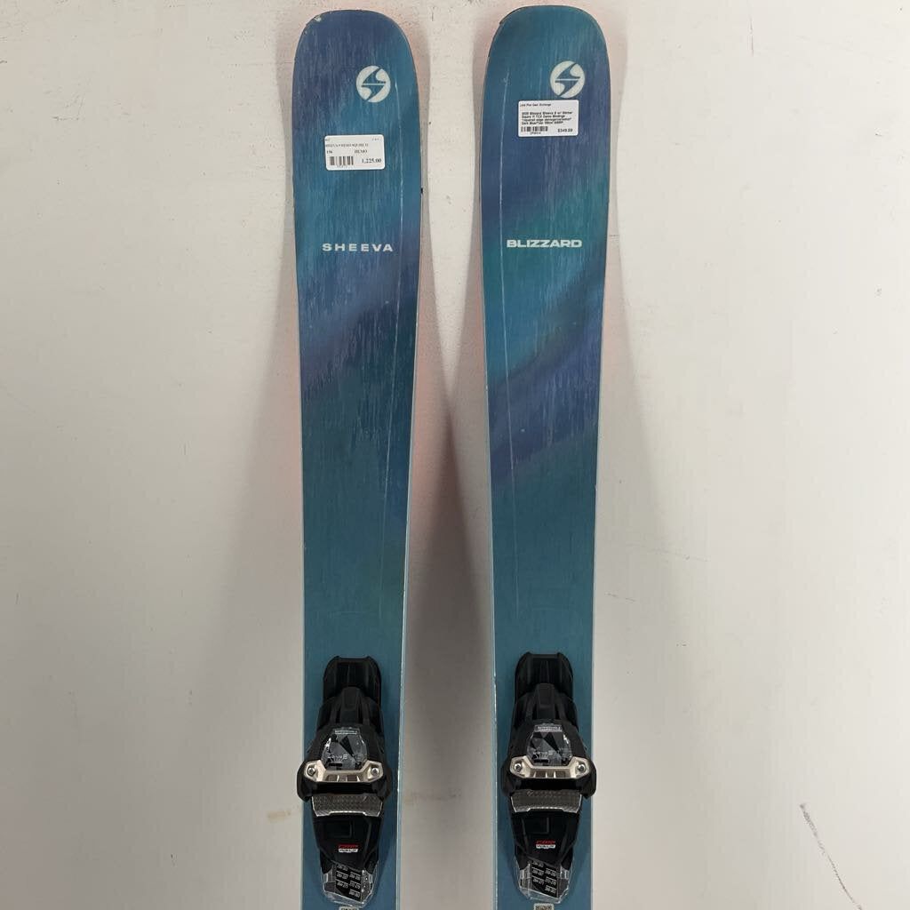 2025 Blizzard Sheeva 9 w/ Marker Squire 11 TCX Demo Bindings *repaired edge damage/coreshot*