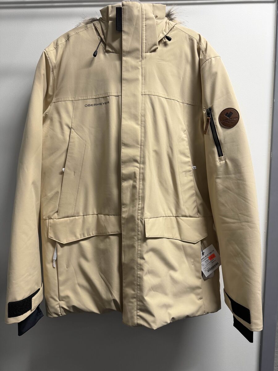 Obermeyer Men's Ridgeline Jacket w/ Faux Fur