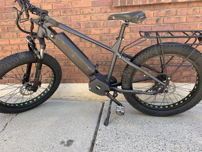 2022 Eunorau 1000 Watt Electric Fat Bike with Extra Battery & Rack