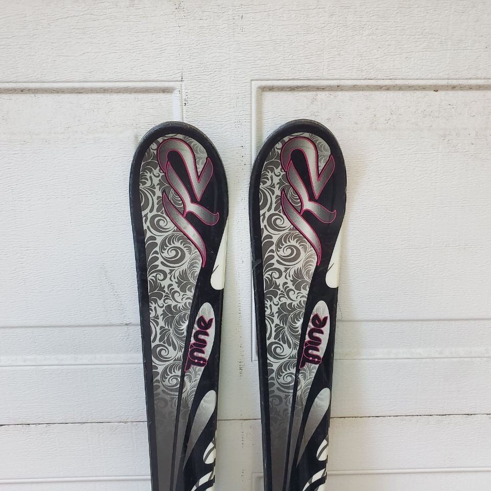 Women's K2 Inspire Luv 149 cm Snow Skis Bindings