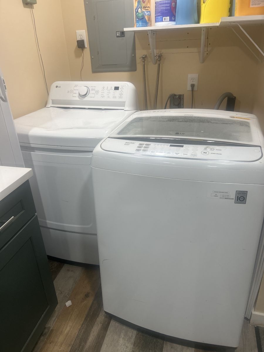 Washer and dryer