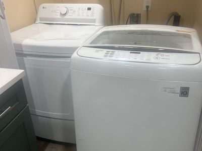 Washer and dryer