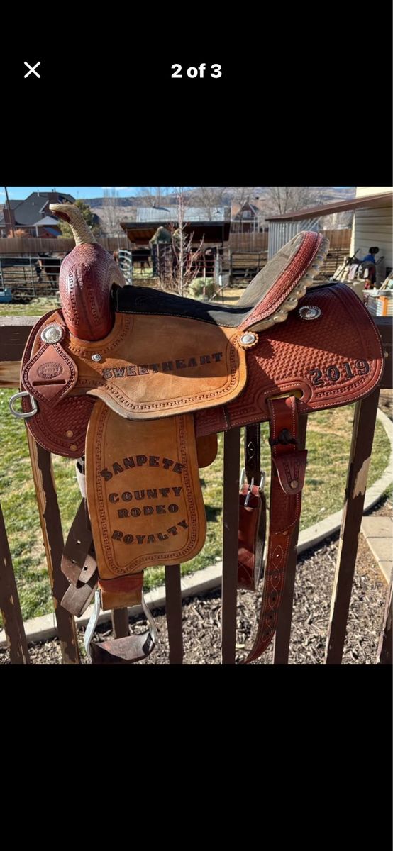 14in Corriente barrel saddle