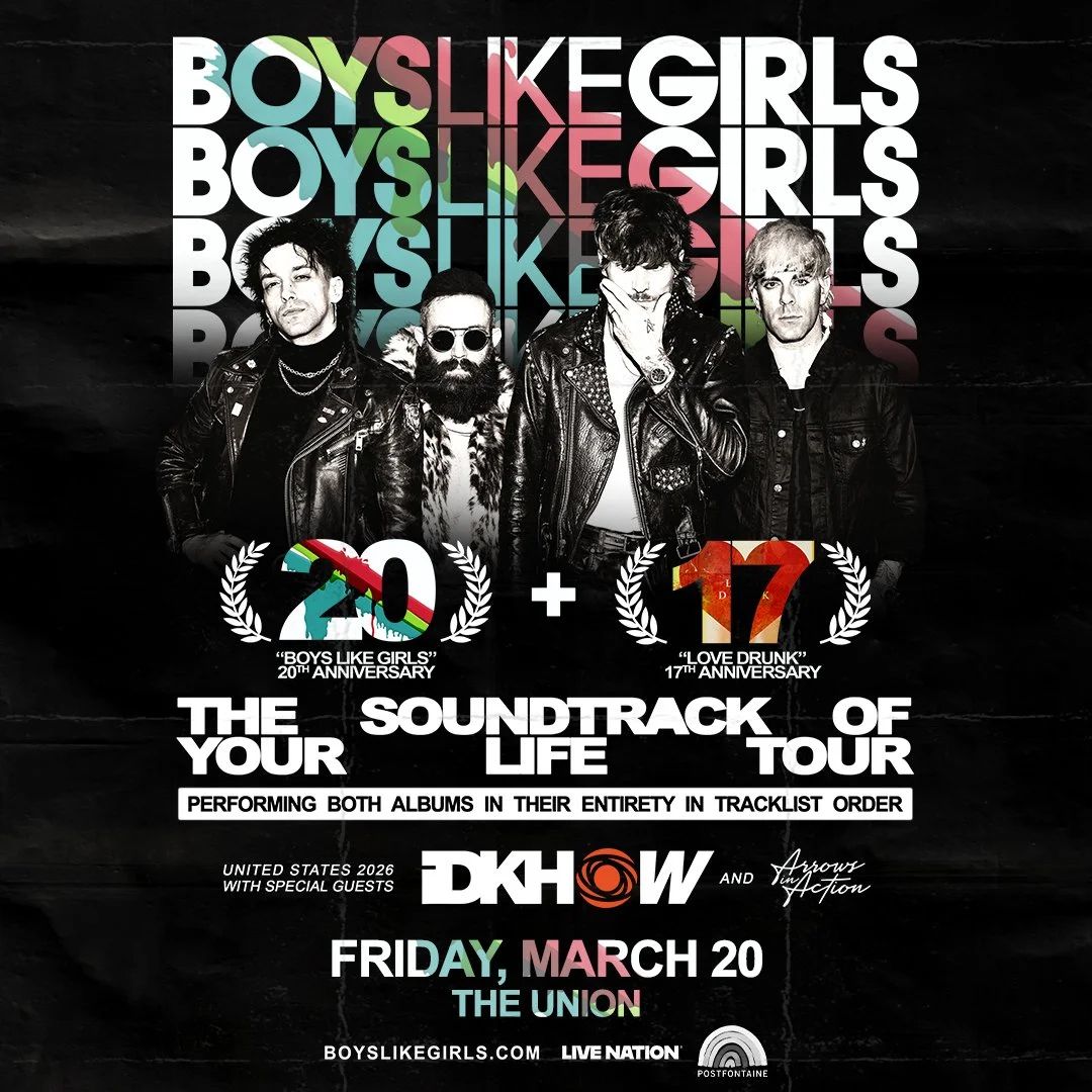 Boys Like Girls Tickets - QTY 2 - The Union - GA