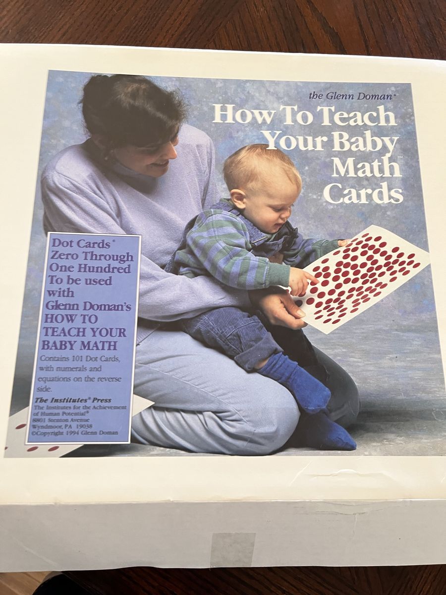 Large Glenn Doman Homeschool Learning Card Collection