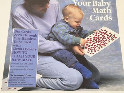 Large Glenn Doman Homeschool Learning Card Collection